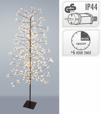 boom 480led warm wit  h 180cm - afbeelding 1