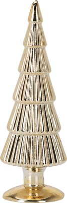 boom glas 34cm goud, per stuk