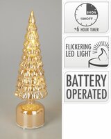 boom glas led 36cm amber, per stuk - afbeelding 2