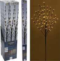 boom op prikker, 80 led, warm wit, Led kerstverlichting - afbeelding 3