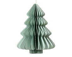 Boom papier, H 15 cm, mint - afbeelding 2