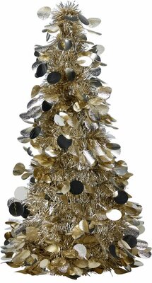 boom tinsel 46 cm warm champagne