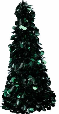 boom tinsel 60 cm groen