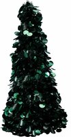 boom tinsel 60 cm groen