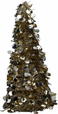 boom tinsel 60 cm warm champagne