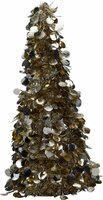 boom tinsel 60 cm warm champagne