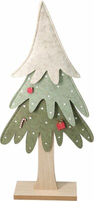 boom vilt 40 cm groen