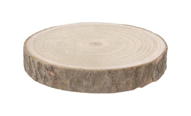 boomschijf met schors 18-23cm,hoogte 3,5cm - afbeelding 1