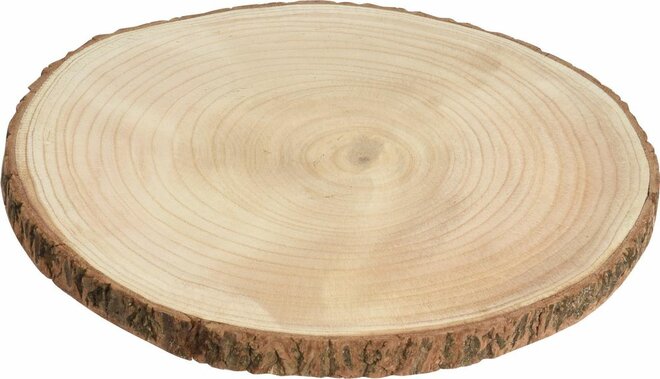 boomschijf met schors 25x2cm