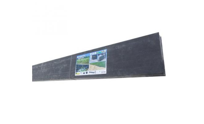 Borderrand recht 10mm h14x2m zwrt - afbeelding 1