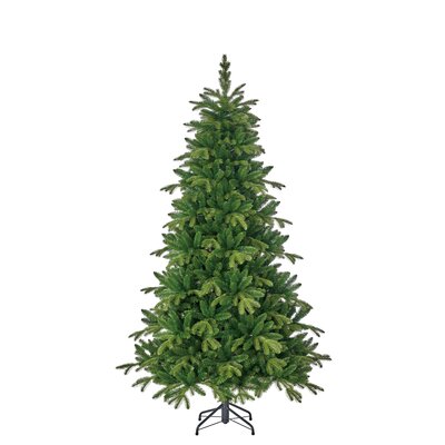 Brampton kerstboom slim groen 1675 tips - H215 x Ø125 cm - afbeelding 1