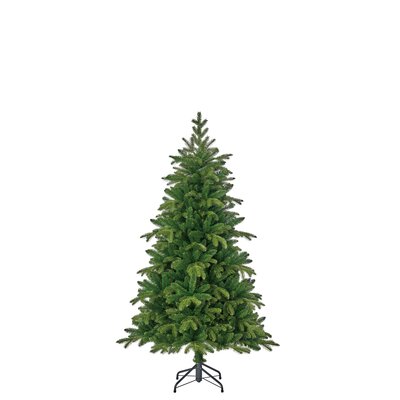 Brampton kerstboom slim groen 974 tips - H155 x Ø102 cm - afbeelding 1