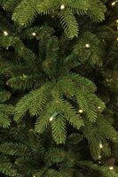 Brampton kerstboom slim groen 974 tips - H155 x Ø102 cm - afbeelding 3