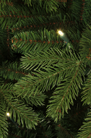 Brampton kerstboom slim groen met 120 led, 974 tips - H155xD102cm - afbeelding 7