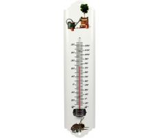 Buitenthermometer l30cm wit - afbeelding 2