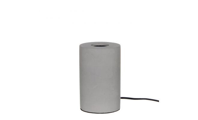 Bureaulamp, new york, grijs, b 9.5 cm, h 15 cm