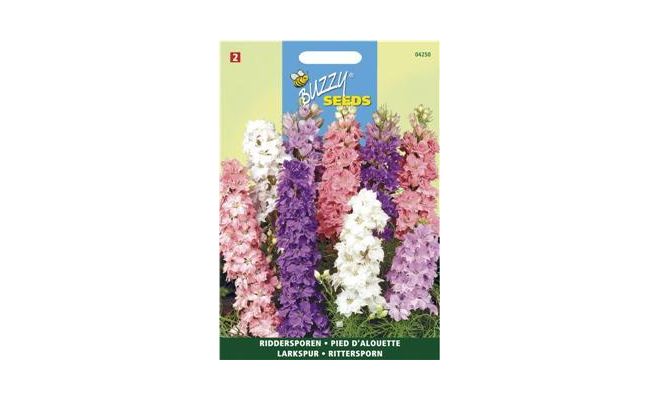 Buzzy® Delphinium, Ridderspoor gemengd - afbeelding 1