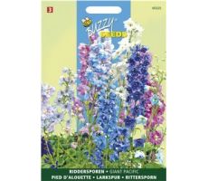 Buzzy® Delphinium, Ridderspoor Giant Pacific gemengd - afbeelding 1