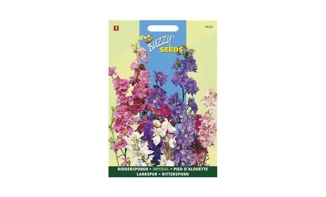 Buzzy® Delphinium, Ridderspoor Imperial gemengd - afbeelding 1