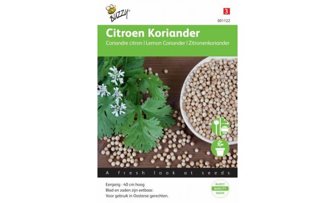 Buzzy® Koriander Citroen laag