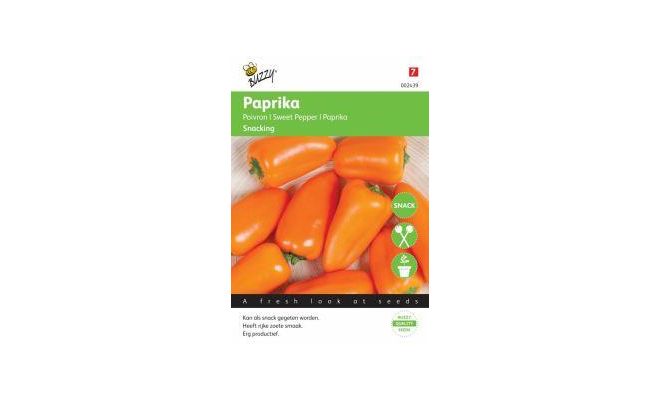 Buzzy® Paprika Snacking mini Oranje Naranja