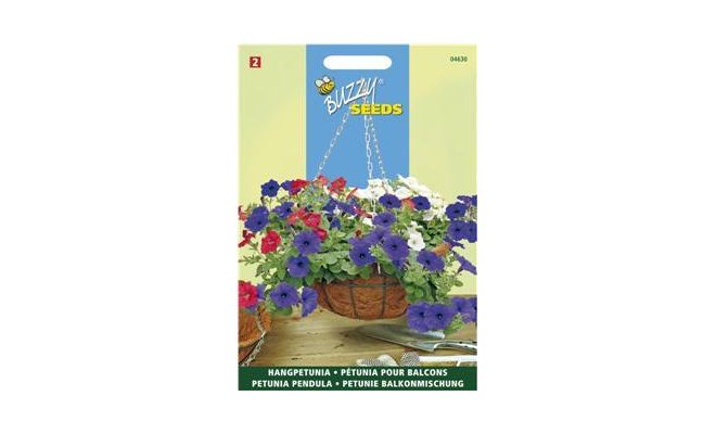 Buzzy® Petunia, hangend gemengd - afbeelding 1