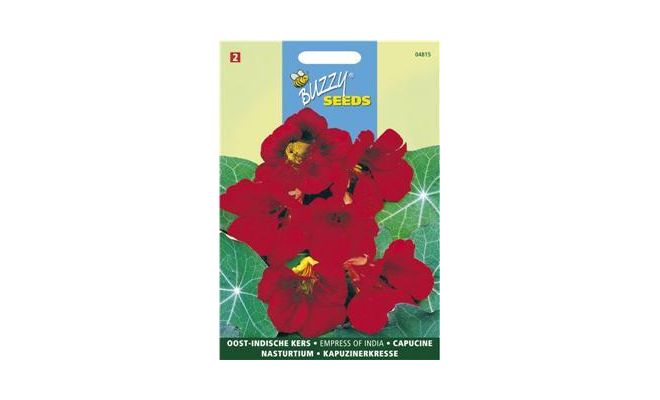 Buzzy® Tropaeolum, Oost-Indische kers Empress of India - afbeelding 1