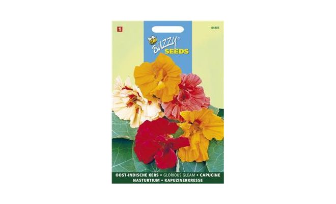 Buzzy® Tropaeolum, Oost-Indische kers Glorious Gleam - afbeelding 1