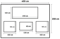 Catania Loungeset Aluminium - afbeelding 10