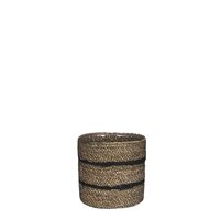 Celestial mand zwart - H16 x Ø16 cm - afbeelding 1