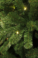 Charlton kerstboom groen met 100 led, 340 tips - H155xD91cm - afbeelding 12