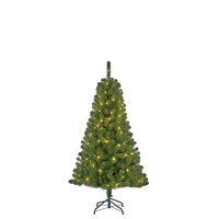 Charlton kerstboom led groen 200 LED 340 tips - H155 x Ø91 cm - afbeelding 1