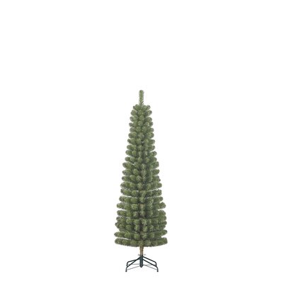Charlton Pilar kerstboom groen 207 tips - H155 x Ø48 cm - afbeelding 1