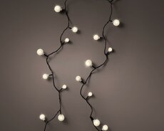 Cherry Verlichting 9m-120LED zwart/warm wit