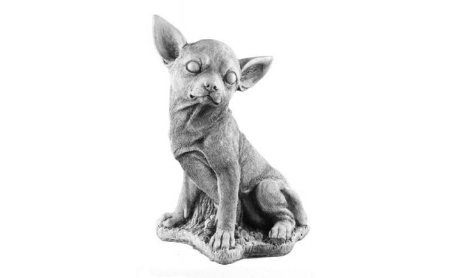 Chiwawa, beton, l 24 cm, b 16 cm, h 32 cm - afbeelding 1