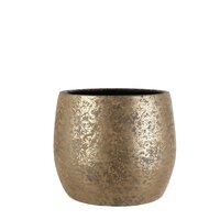 Clemente pot rond goud - H31 x Ø38 cm - afbeelding 1