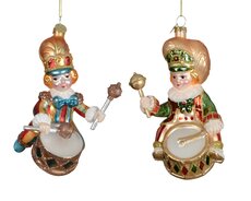 Clown glas, per stuk