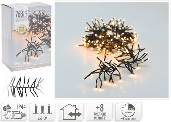 clusterverlichting 768led