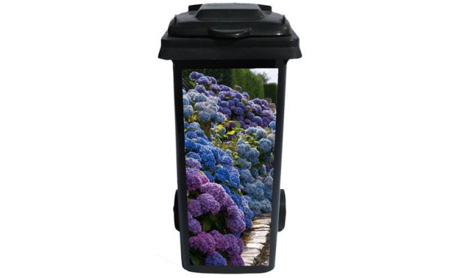 Containersticker hortensia L 84 B 38cm