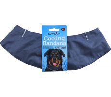 Cool bandana l l48-65cm donkerblauw - afbeelding 1