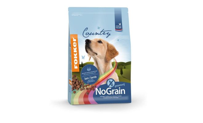 Country nogain hond 2.5kg antraciet