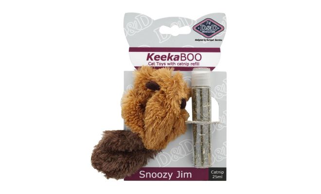 D&D Cattoy snoozy jim 8cm - afbeelding 1