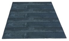 Dakshingles per pak à 3 m2, zwart.