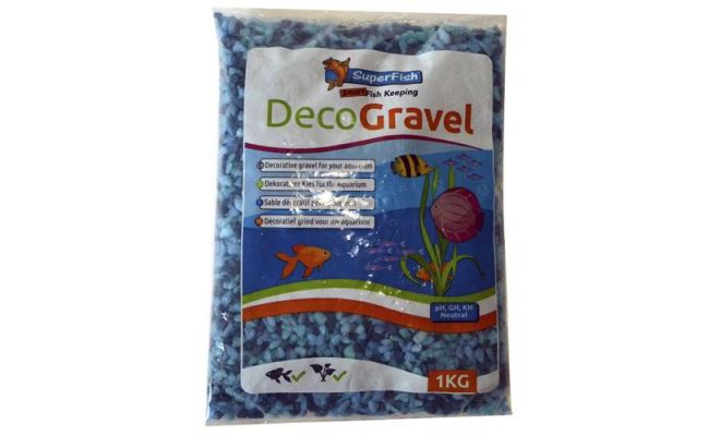 Deco grind mix blauw 1kg