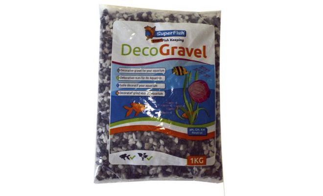 Deco grind mix wit-zwart-grijs 1kg