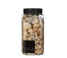 Deco marbles 650ml groot lichtbruin