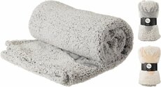 deken sherpa 130 x 160 kleur - afbeelding 2