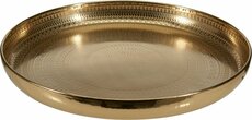 dienblad 34 cm gold