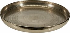dienblad 34 cm silver
