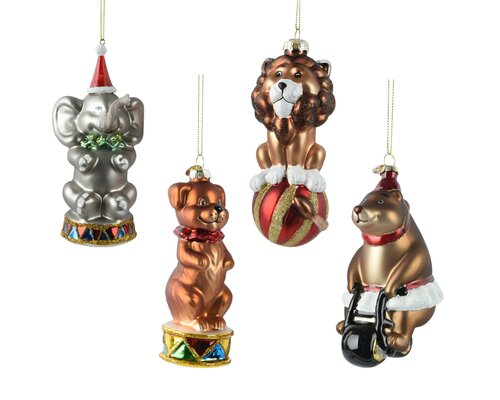 Dieren glas, per stuk